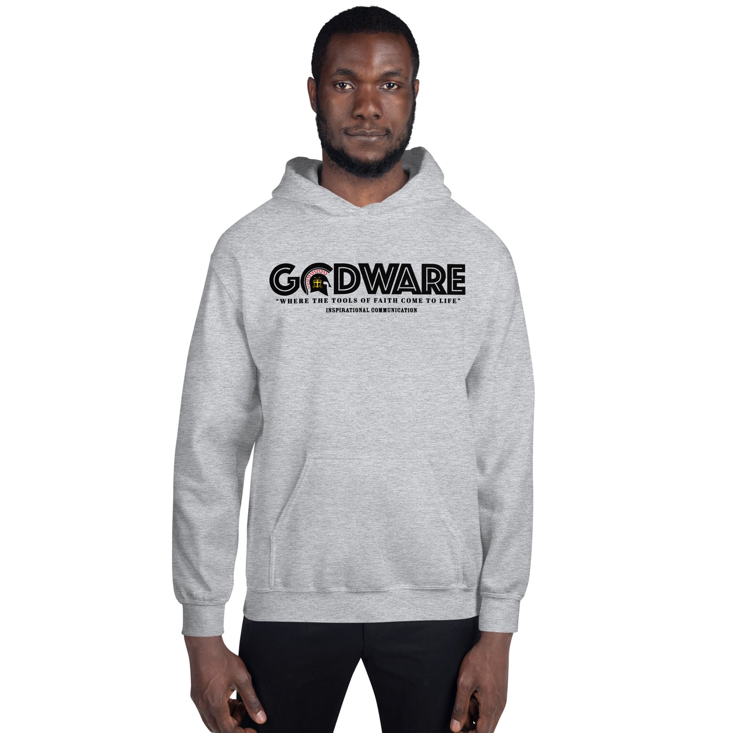 Godware Logo Unisex Hoodie - Black Print