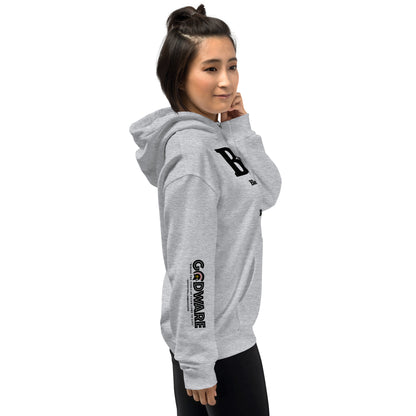 Be Inspired Unisex Hoodie - Black print