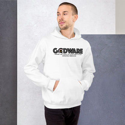 Godware Logo Unisex Hoodie - Black Print