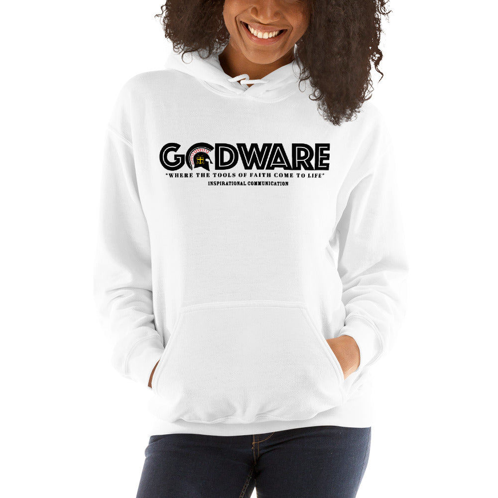 Godware Logo Unisex Hoodie - Black Print