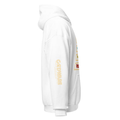 Redeemed Unisex Cotton Hoodie - Cream Multi