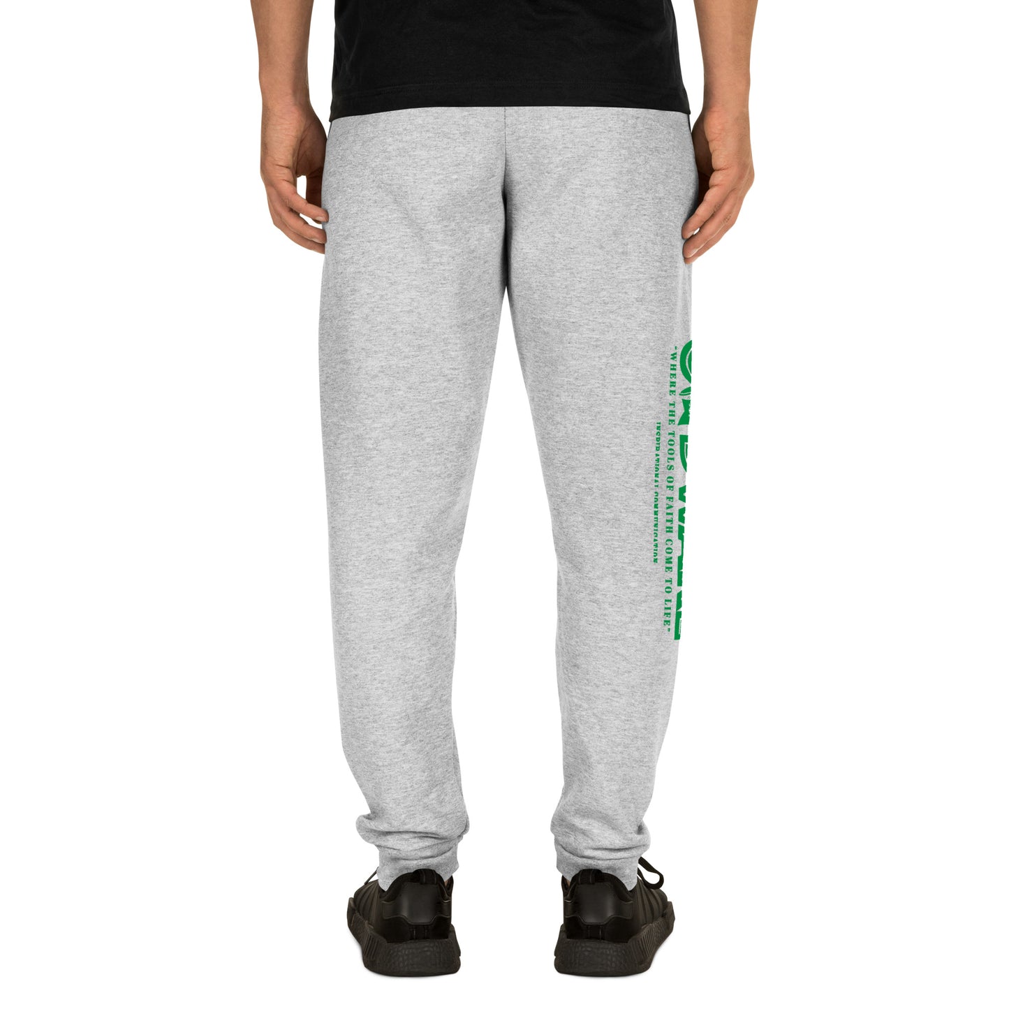 Godware Unisex Joggers/Sweatpants - Green Print