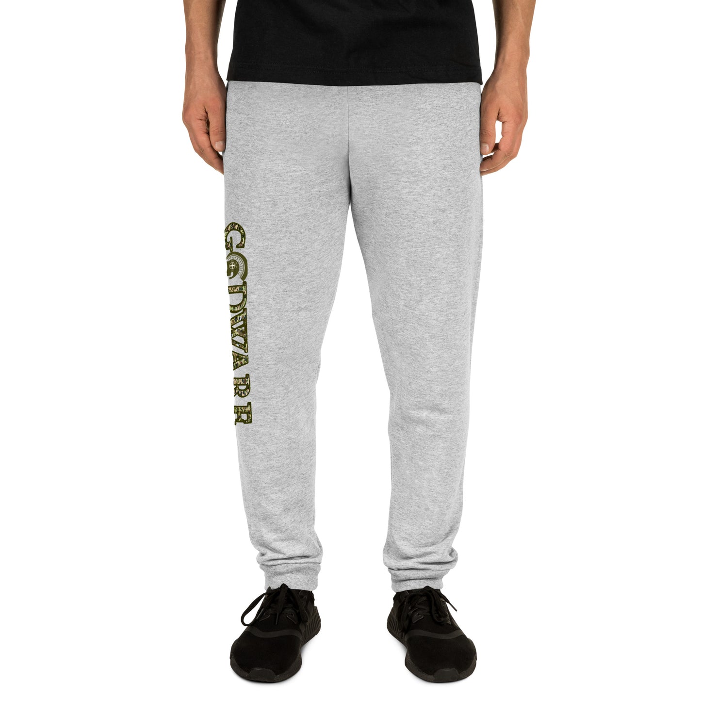 Brand Logo Unisex Joggers - Camo print