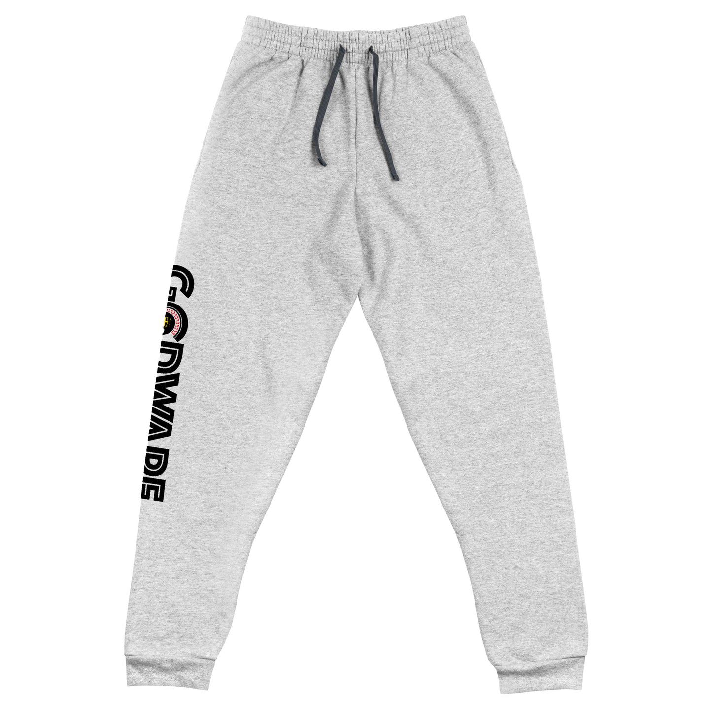 Brand Logo Unisex Joggers - Black print