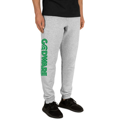 Godware Unisex Joggers/Sweatpants - Green Print