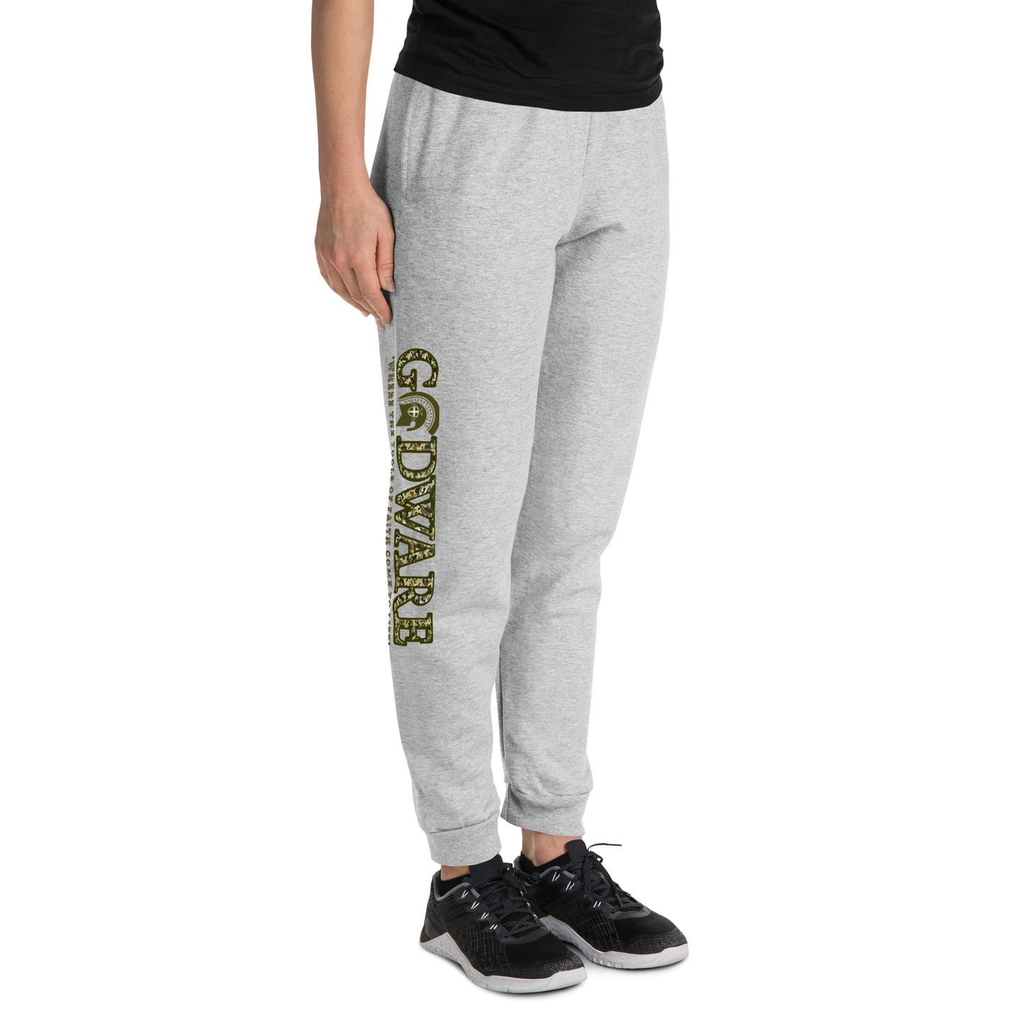 Brand Logo Unisex Joggers - Camo print