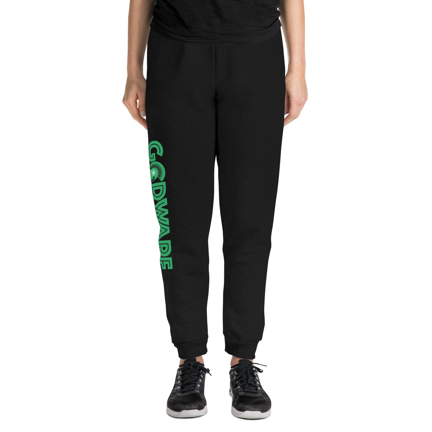 Godware Unisex Joggers/Sweatpants - Green Print