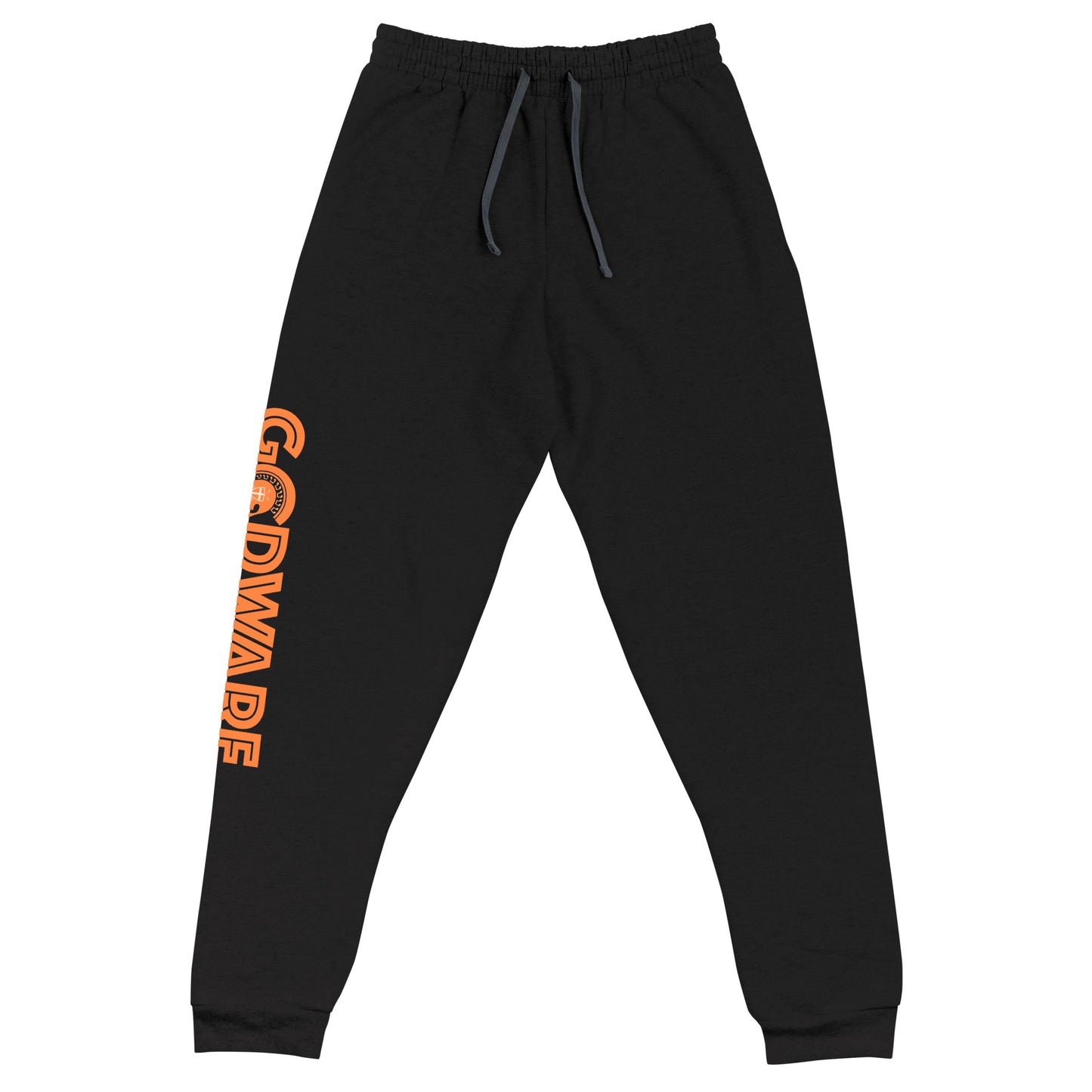 Godware Unisex Joggers/Sweatpants - Orange melon