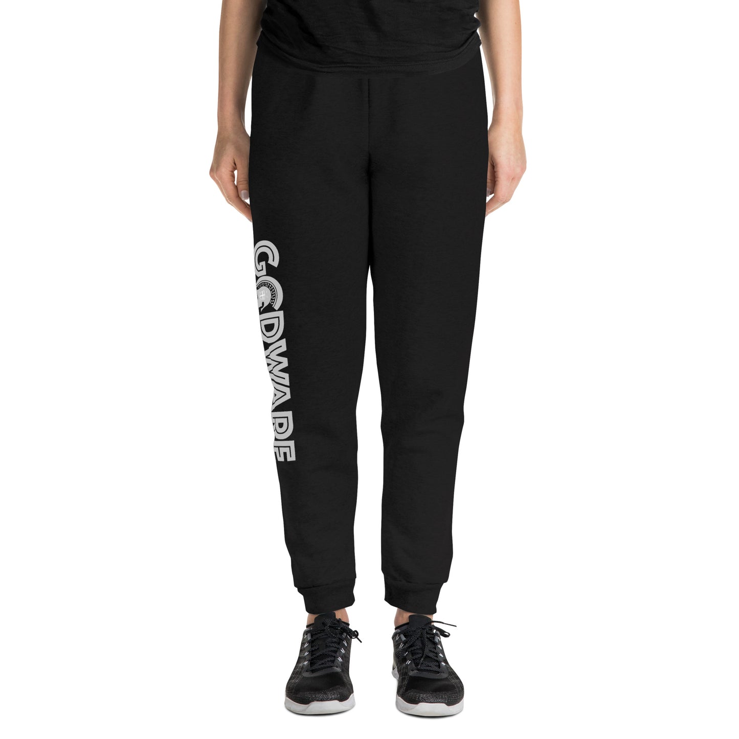 Godware Unisex Joggers/Sweatpants - Grey Print