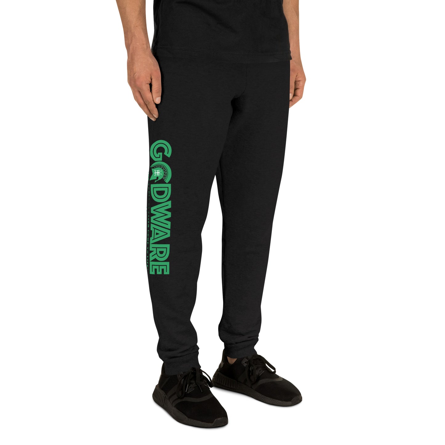 Godware Unisex Joggers/Sweatpants - Green Print