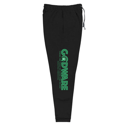 Godware Unisex Joggers/Sweatpants - Green Print