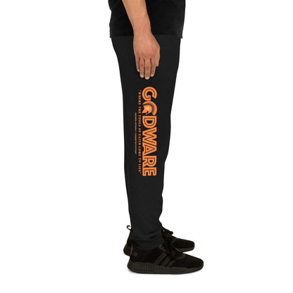 Godware Unisex Joggers/Sweatpants - Orange melon