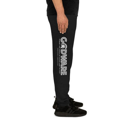 Godware Unisex Joggers/Sweatpants - Grey Print