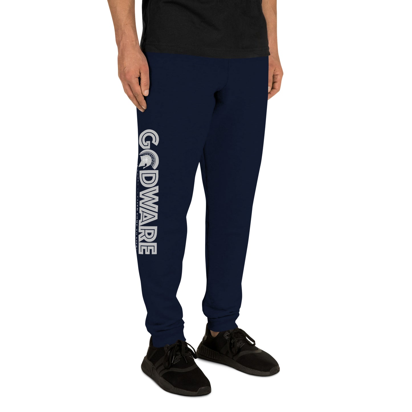 Godware Unisex Joggers/Sweatpants - Grey Print