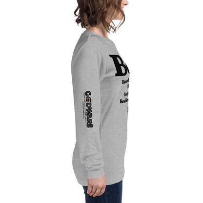 Be Inspired unisex long-sleeve tee