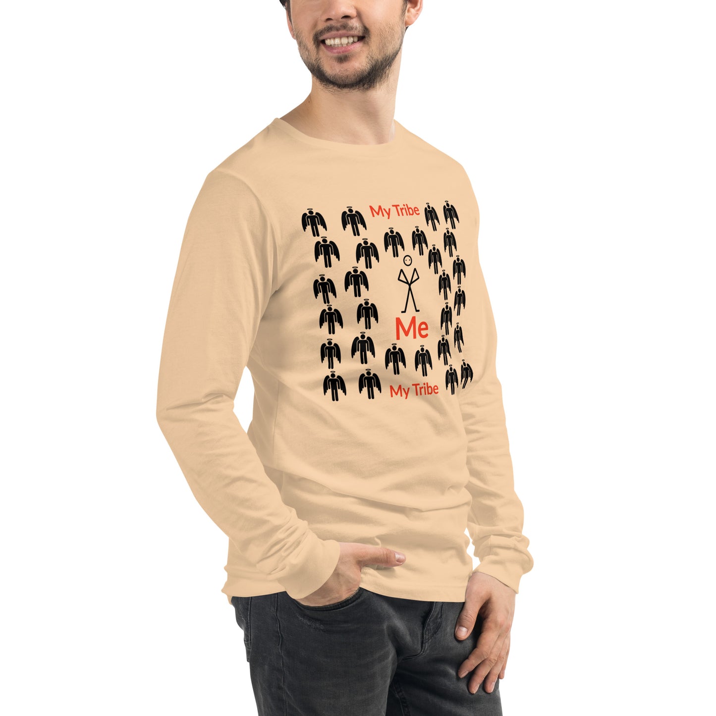 My Tribe Inspirational Long Sleeve Tee