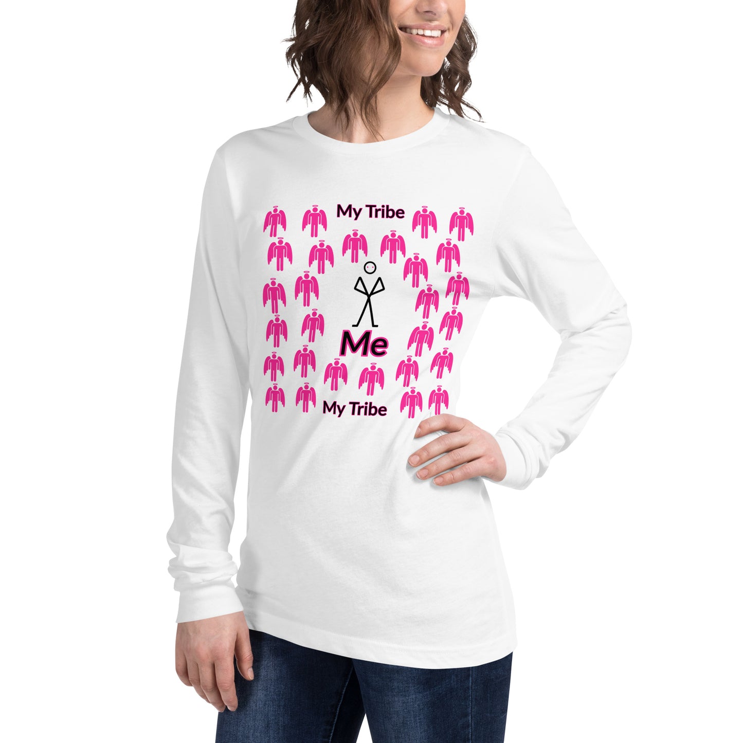 My Tribe Inspirational Long Sleeve Tee