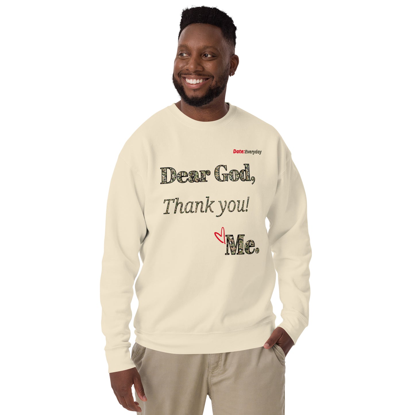 Dear God Inspirational Unisex "Premium" Sweatshirt