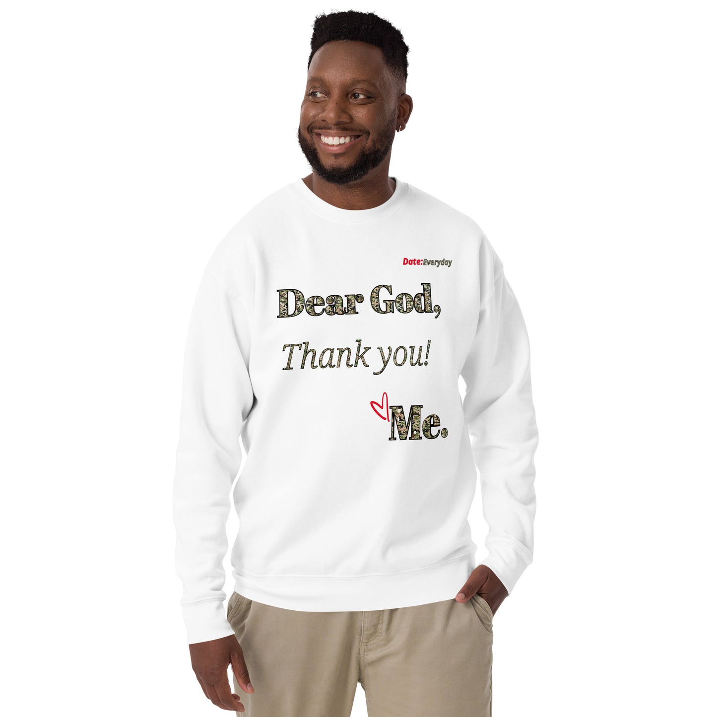 Dear God Inspirational Unisex "Premium" Sweatshirt