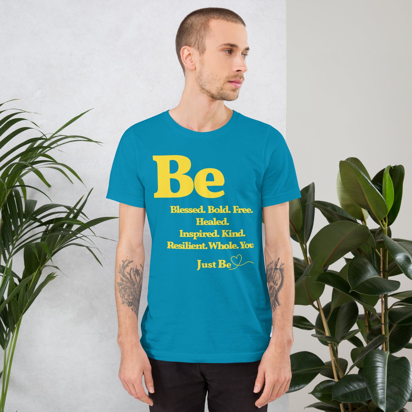 Be Inspired Unisex short-sleeve t-shirt