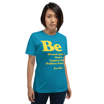 Be Inspired Unisex short-sleeve t-shirt