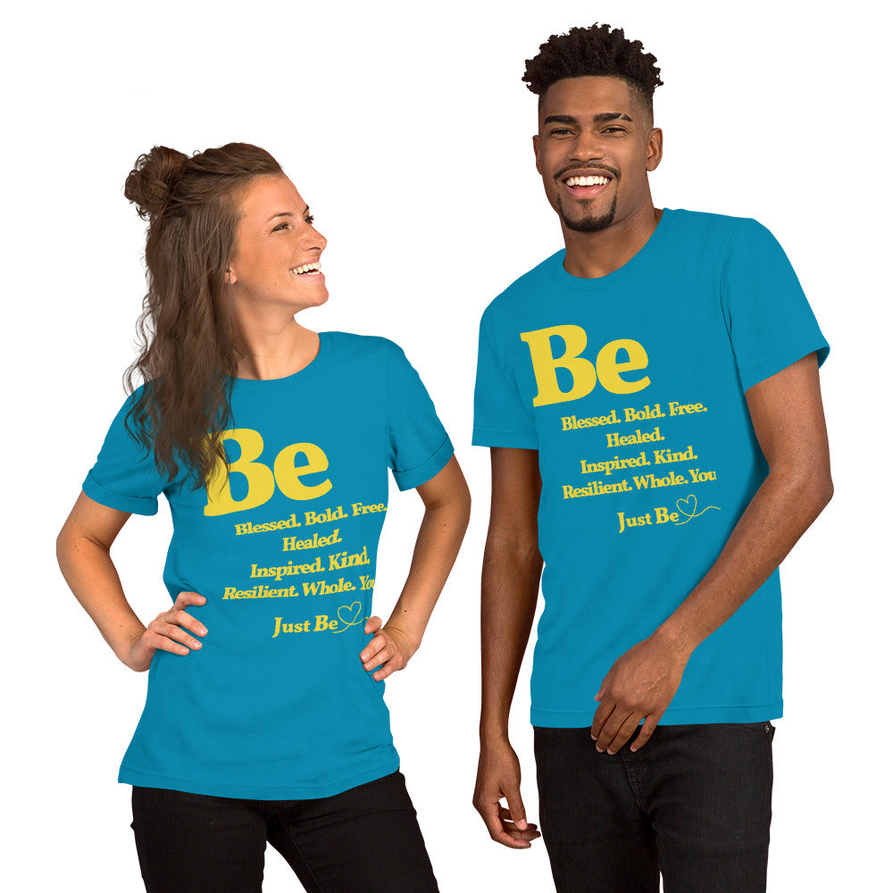 Be Inspired Unisex short-sleeve t-shirt