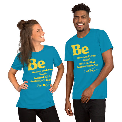 Be Inspired Unisex short-sleeve t-shirt