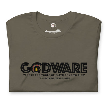 Godware Logo short-sleeved Unisex t-shirt  (black print)