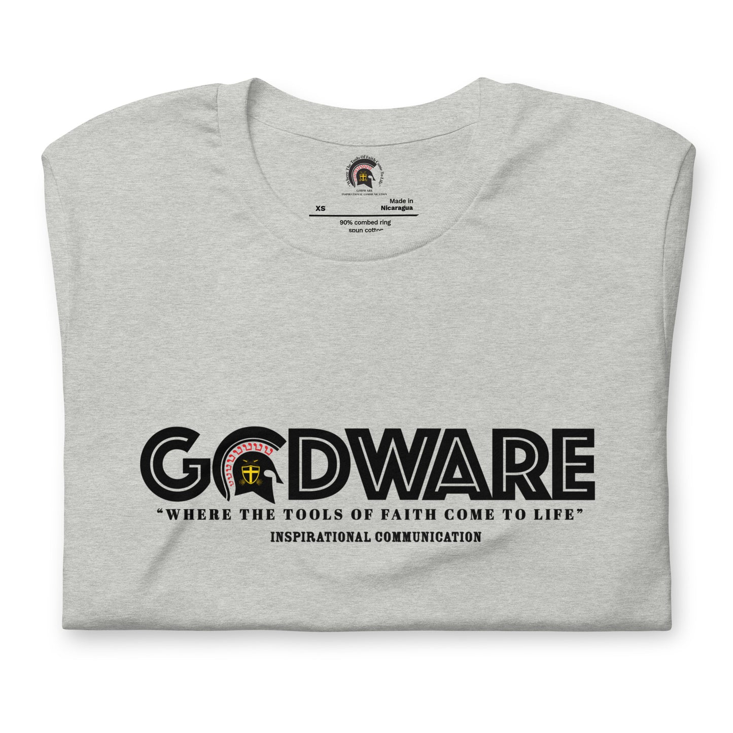 Godware Logo short-sleeved Unisex t-shirt  (black print)