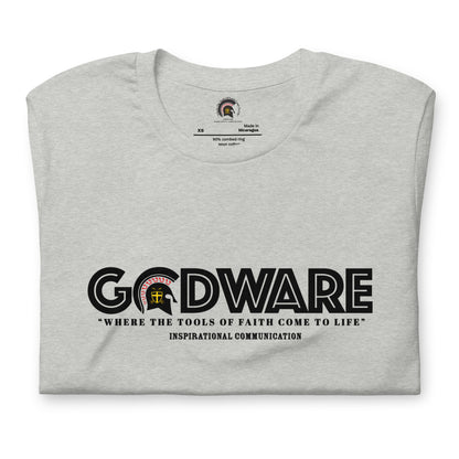 Godware Logo short-sleeved Unisex t-shirt  (black print)