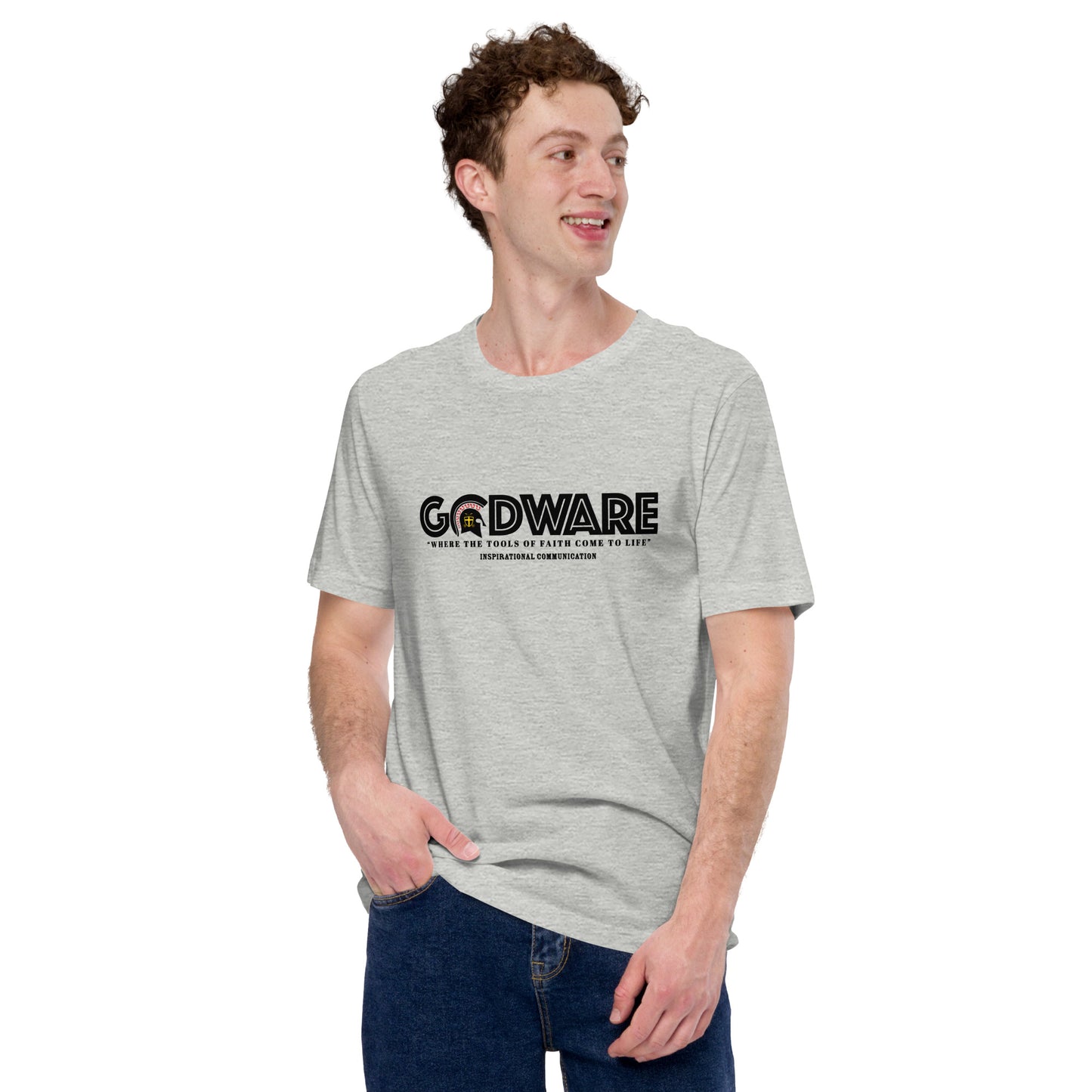 Godware Logo short-sleeved Unisex t-shirt  (black print)