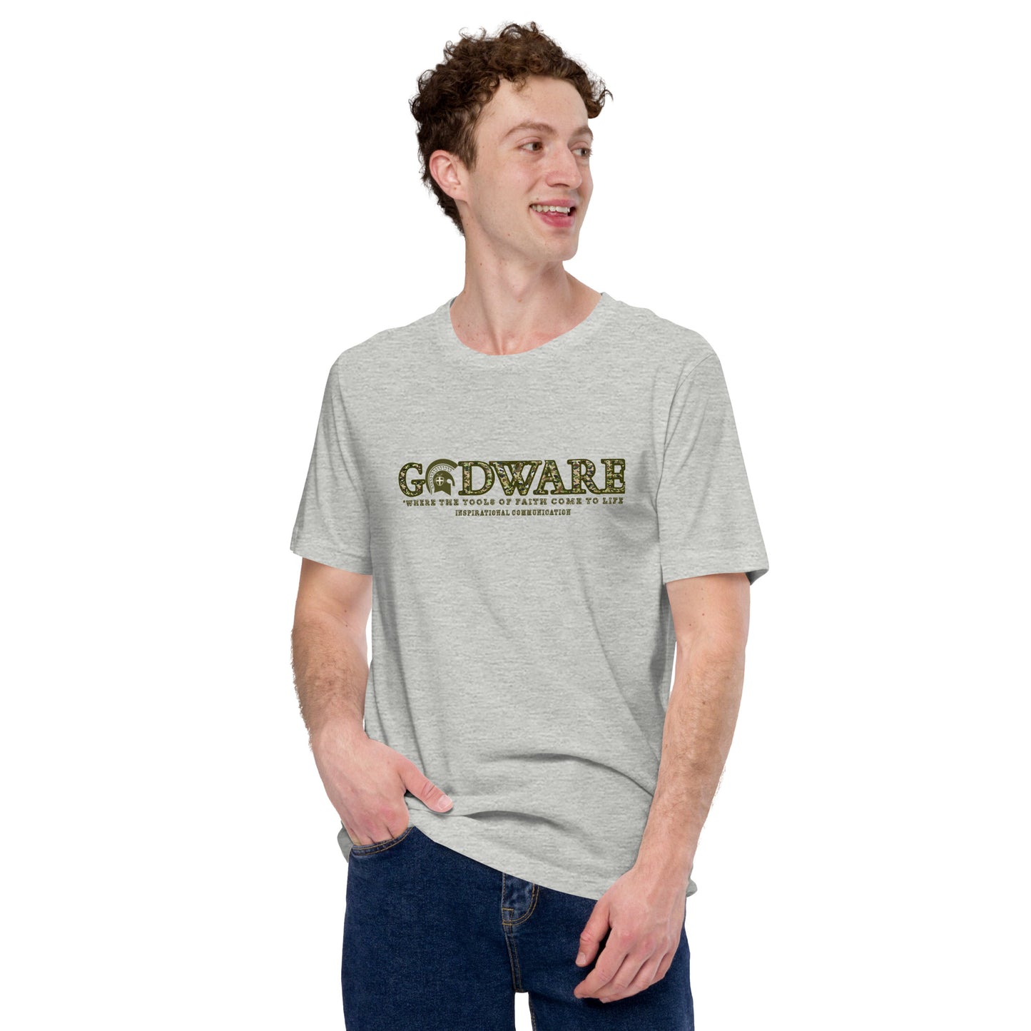 Godware Logo short-sleeved Unisex t-shirt  - Camo print