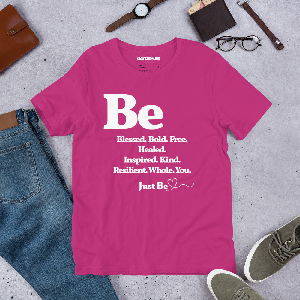 Be Inspired short-sleeved unisex t-shirt