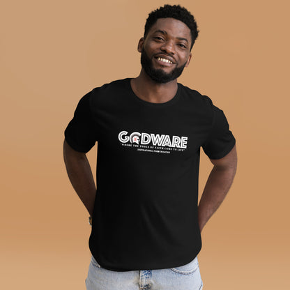 Godware Logo short-sleeved Unisex t-shirt (white print)