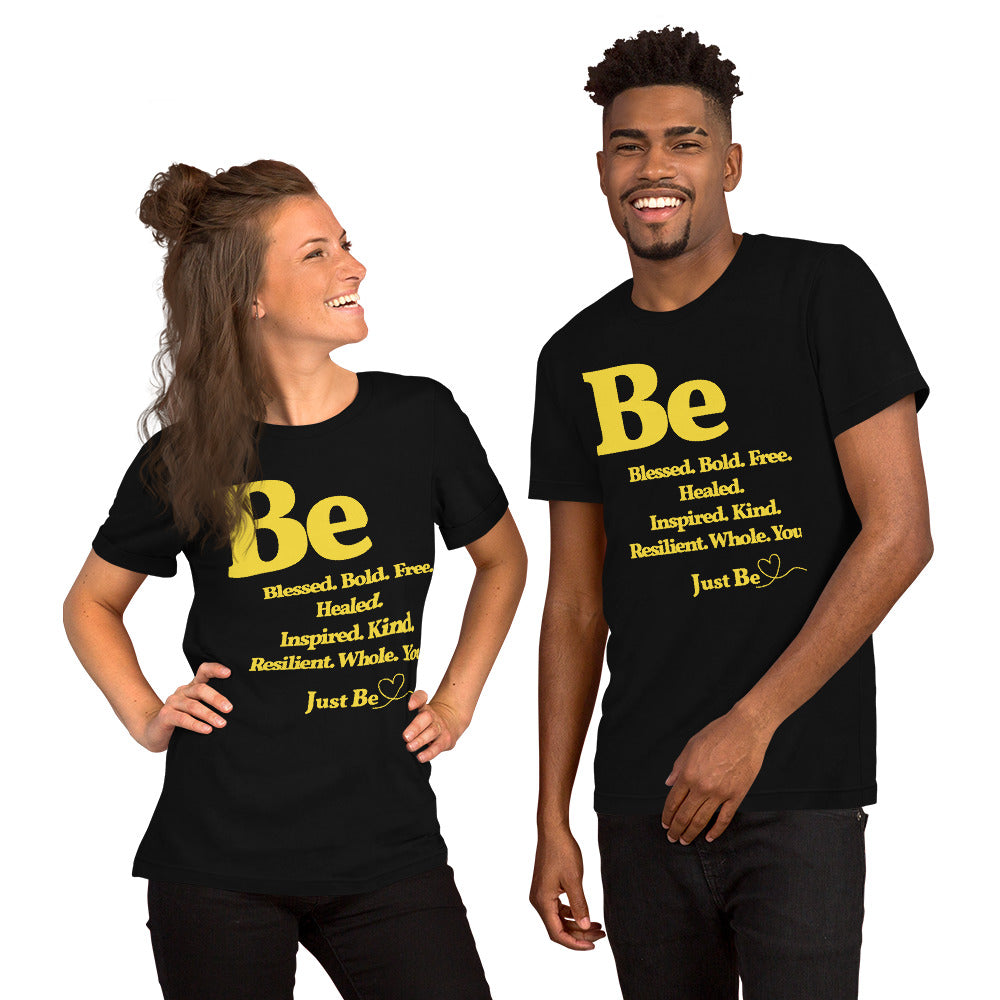 Be Inspired Unisex short-sleeve t-shirt