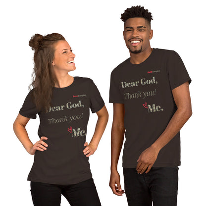 Dear God Unisex short-sleeved t-shirt - camo print