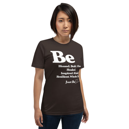 Be Inspired short-sleeved unisex t-shirt