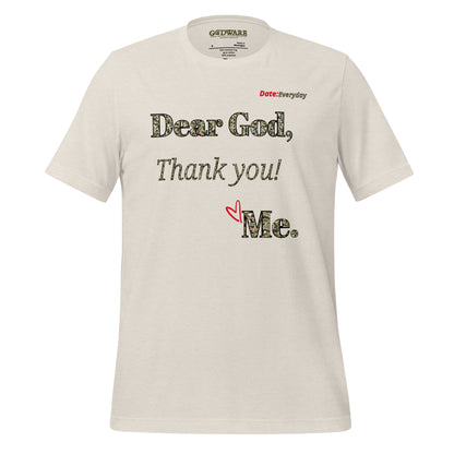 Dear God Unisex short-sleeved t-shirt - camo print