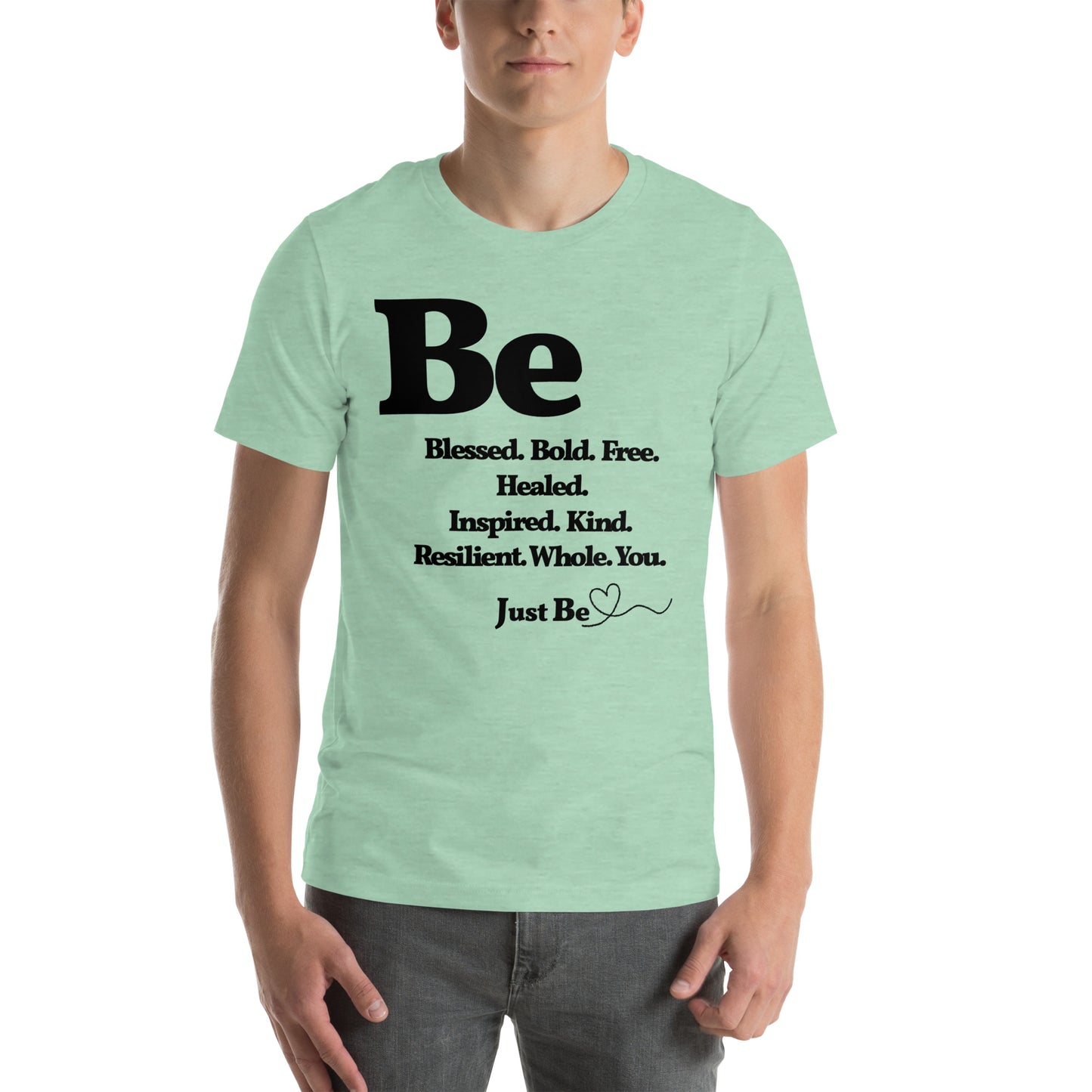 Be Inspired short-sleeved unisex t-shirt