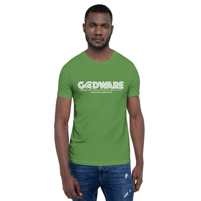 Godware Logo short-sleeved Unisex t-shirt (white print)