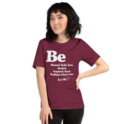 Be Inspired short-sleeved unisex t-shirt