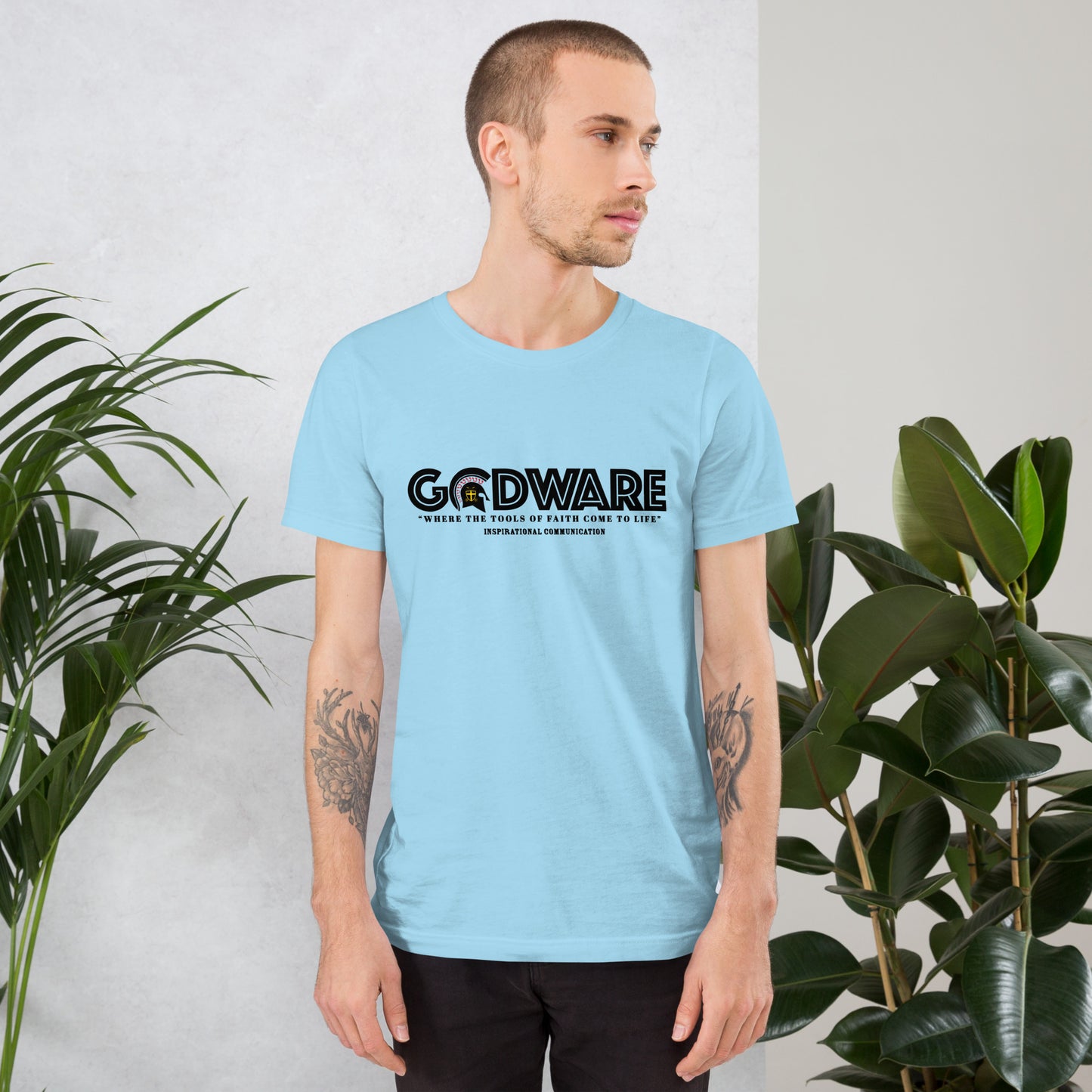 Godware Logo short-sleeved Unisex t-shirt  (black print)