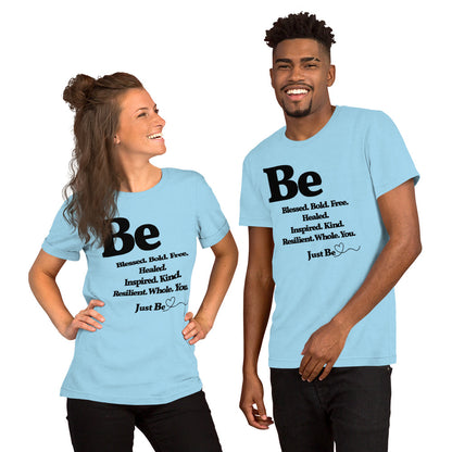 Be Inspired short-sleeved unisex t-shirt