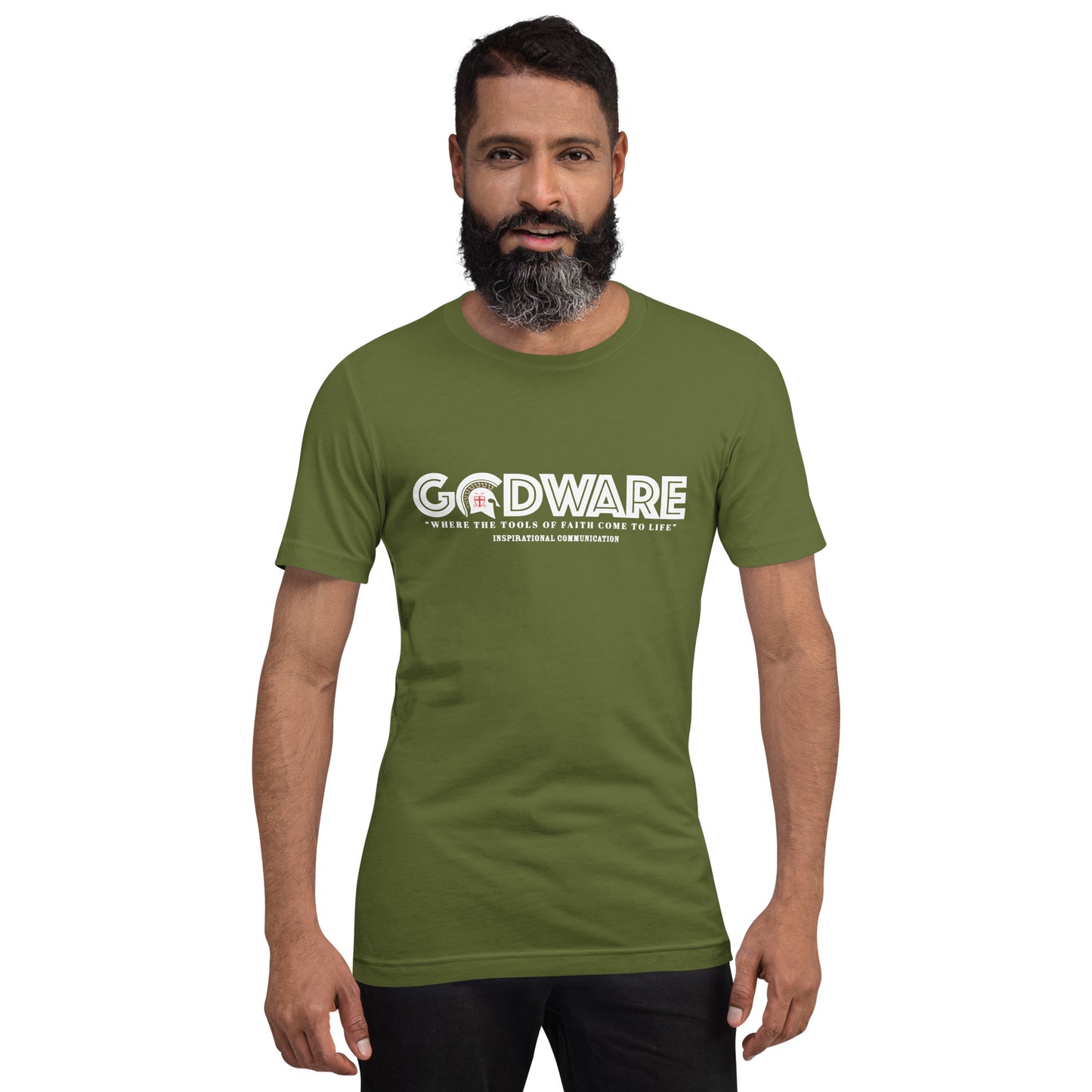 Godware Logo short-sleeved Unisex t-shirt (white print)