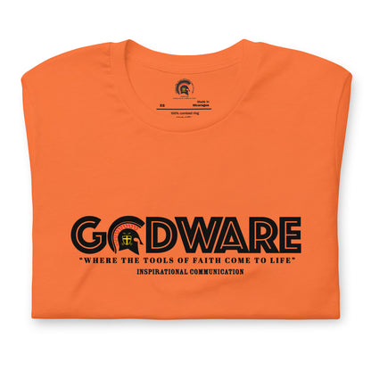 Godware Logo short-sleeved Unisex t-shirt  (black print)