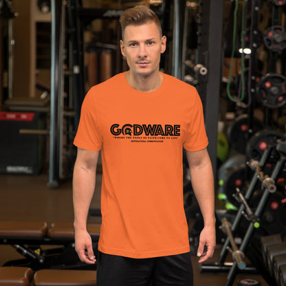 Godware Logo short-sleeved Unisex t-shirt  (black print)