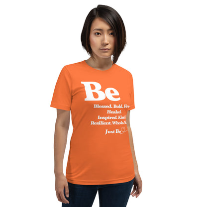 Be Inspired short-sleeved unisex t-shirt