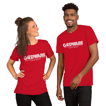 Godware Logo short-sleeved Unisex t-shirt (white print)