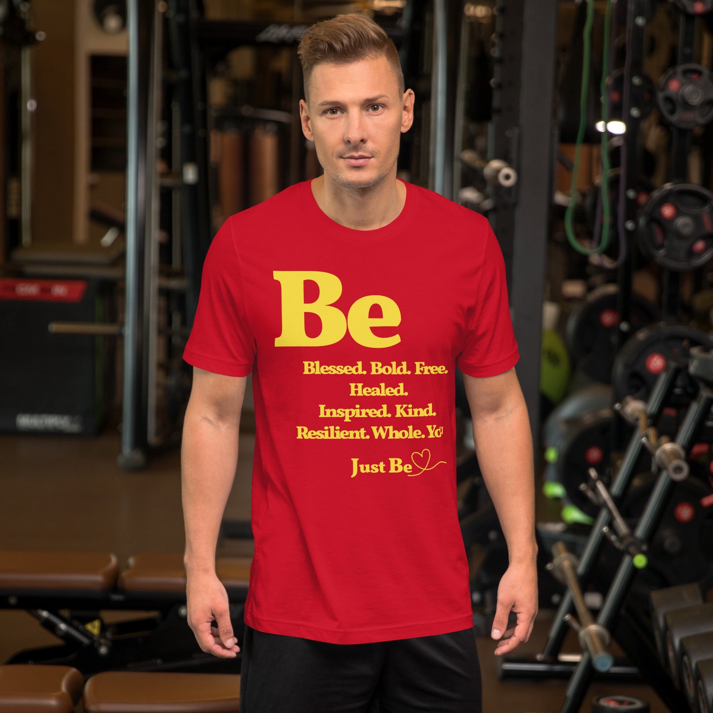 Be Inspired Unisex short-sleeve t-shirt