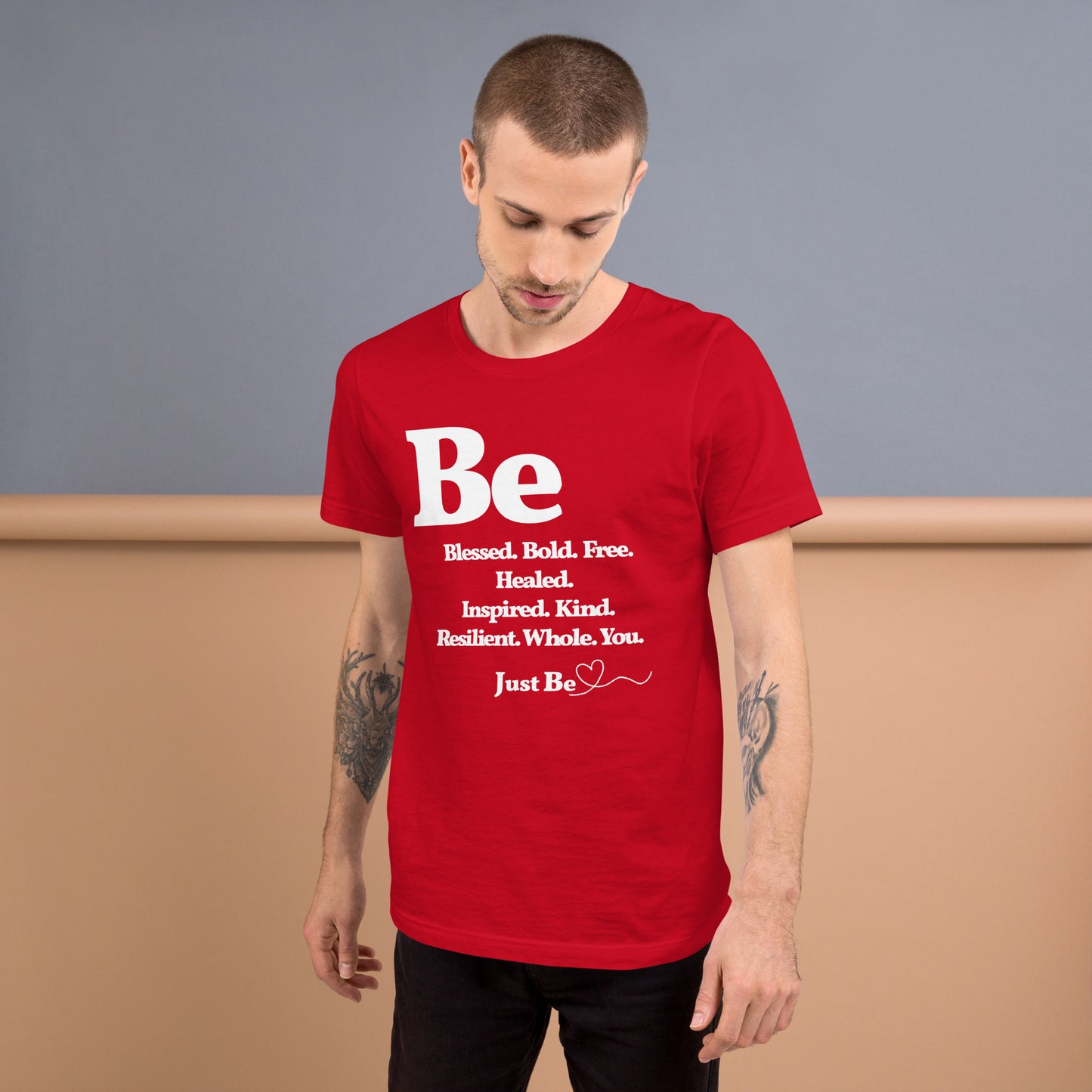 Be Inspired short-sleeved unisex t-shirt